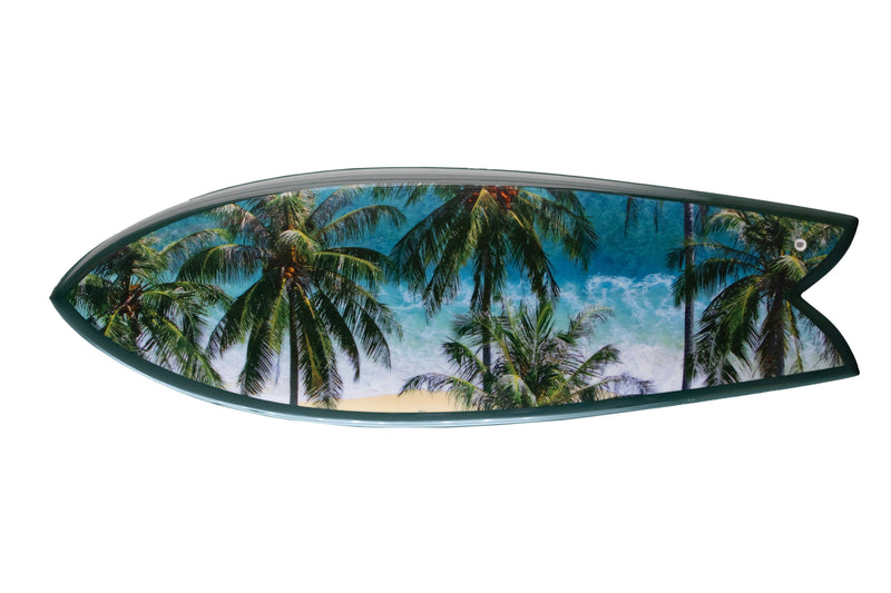 Palm Trees by Ben Hicks – Limited Edition Surfboard Art – view 4