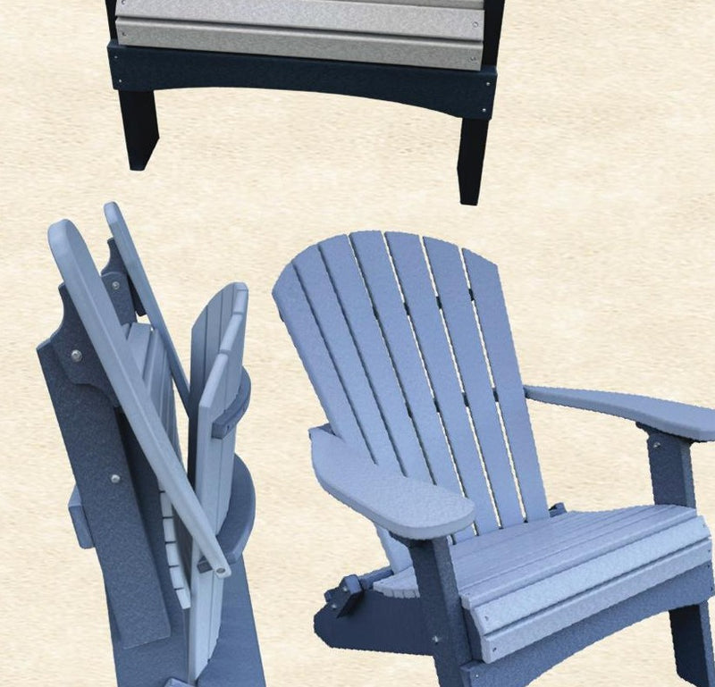 Keystone Poly Adirondack Folding Chair