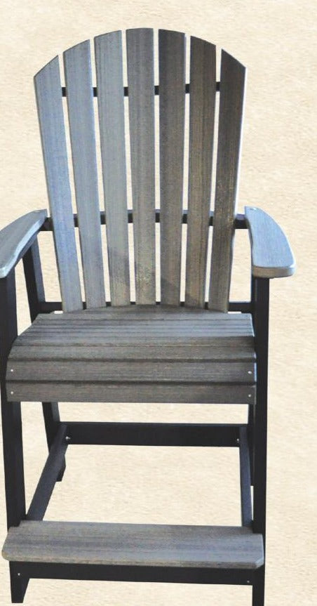Keystone Poly Single Adirondack Counter Chair