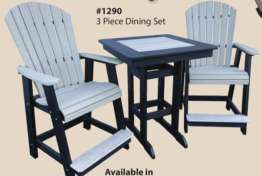 Keystone Poly Adirondack 3-Pc Dining Set