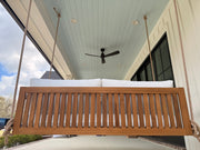 Delray Teak Porch Swing Bed — Standard — ModHaven, additional view
