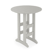 SoPoly 36" Round Bar Table in Heron Gray (image 1 of 2)