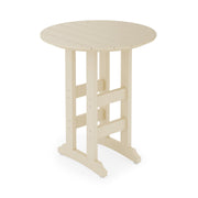 SoPoly 36" Round Bar Table in Tybee Sand (image 1 of 2)