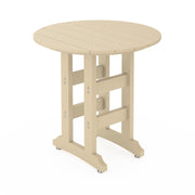 SoPoly 36" Round Counter Table in Tybee Sand (image 1 of 2)