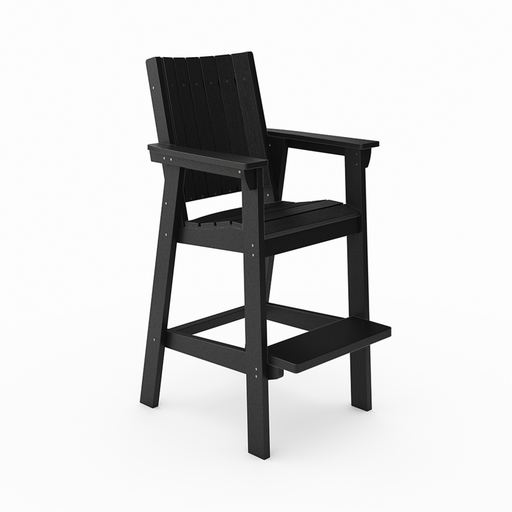 SoPoly Callaway Chair Bar High — SoPoly outdoor poly furniture (image 1 of 6)