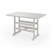 SoPoly 72" Savannah Farmhouse Bar Table in Heron Gray (image 1 of 2)