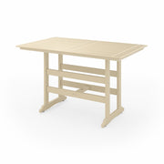 SoPoly 72" Savannah Farmhouse Bar Table in Tybee Sand (image 1 of 2)