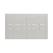 SoPoly 72" Savannah Farmhouse Bar Table in Heron Gray (image 2 of 2)