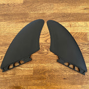 STCo. Futures Composite Keel Fins – Black – view 2