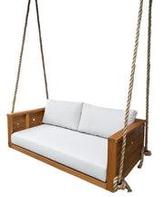 Sedona Teak Porch Swing Bed — Small — ModHaven, additional view