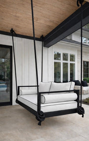 Delray Teak Porch Swing Bed — Standard — ModHaven, additional view
