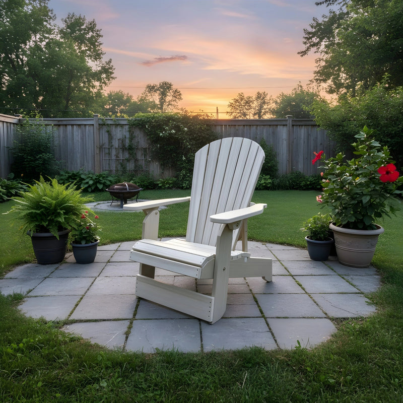 Wooden Royal Upright Reclining Adirondack Chair - view 1