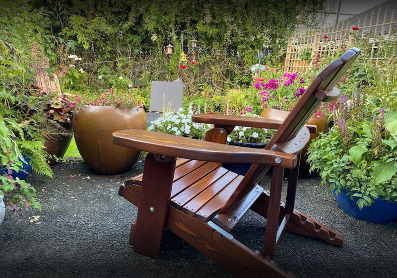 Wooden Royal Reclining Adirondack Chair (Large) - view 4