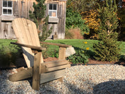 Wooden Classic Adirondack Chair (Standard) in Knotted Cedar, Unstained