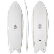 The Finlet Twin Fin Fish Surfboard – Triple Stringer EPS