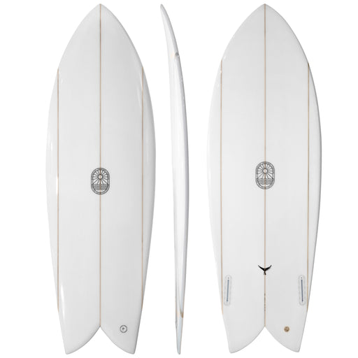 The Finlet Twin Fin Fish Surfboard – Triple Stringer EPS
