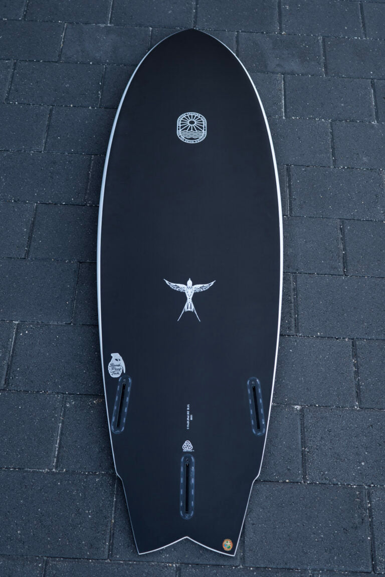 Swallow Fish Surfboard – Carbon Fish Shortboard – view 5