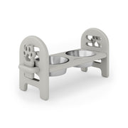 SoPoly Pet Bowl Large in Heron Gray