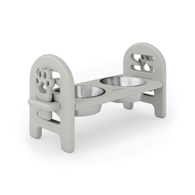 SoPoly Pet Bowl Large in Heron Gray