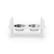 SoPoly Pet Bowl Large in Destin White, front view