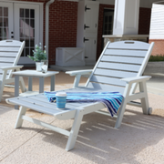 SoPoly Flat Chaise Lounge — SoPoly outdoor poly furniture (image 1 of 5)