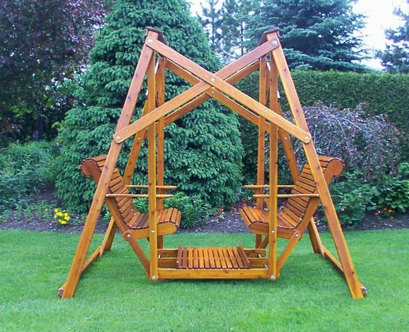 Wooden Classic Garden Swing - view 7