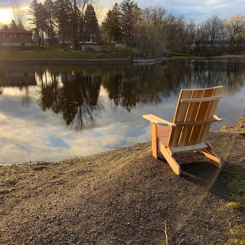 Wooden Folding Modern Royal Adirondack Chair (Large) - view 17