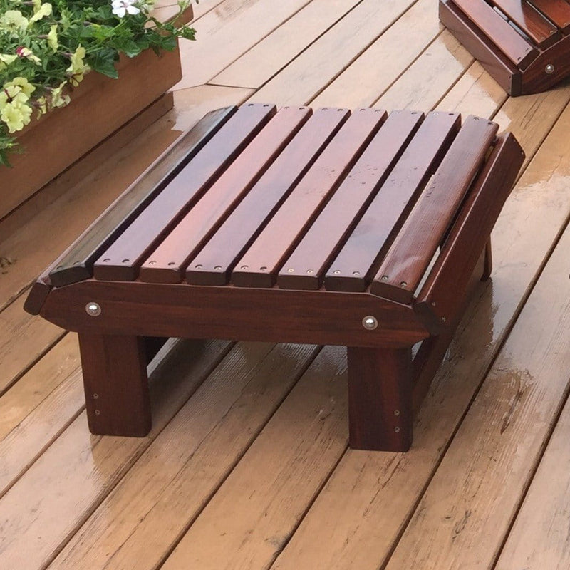 Wooden Grand 2-Position Ottoman (Oversized) - view 4