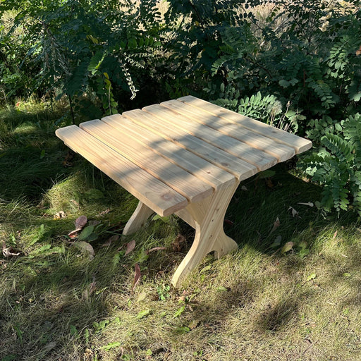 Wooden 24" Square Side Table - view 2