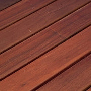 Wooden Royal Reclining Adirondack Chair (Large) in Brazilian Walnut (IPE), Oiled Fully Assembled