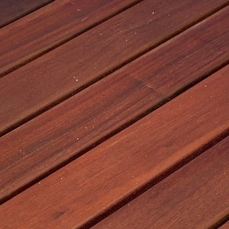Wooden Royal Reclining Adirondack Chair (Large) in Brazilian Walnut (IPE), Oiled Fully Assembled