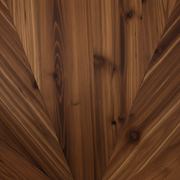 Traditional Giant in 5', Knotted Cedar, Caramel