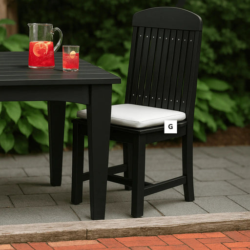 LuxCraft Sunbrella Dining Chair Cushion
