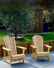 Americana Adirondack Kit Chair (Non-Folding) in Knotted Cedar, Unstained