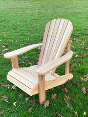 Americana Adirondack Kit Chair (Non-Folding) in Clear Cedar, Unstained