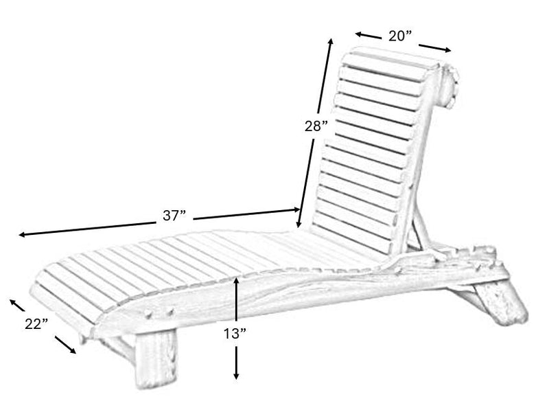 Wooden Lounge Chair - view 12