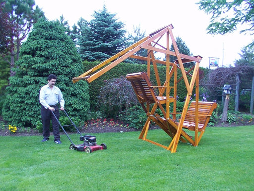 Wooden Classic Garden Swing - view 2