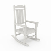 SoPoly Callaway Porch Rocker in Heron Gray
