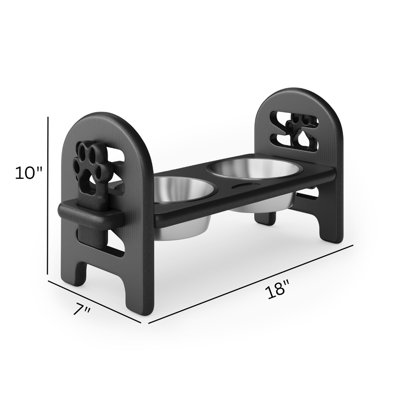 SoPoly Pet Bowl Large dimensions diagram