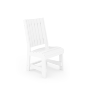 SoPoly Callaway Armless Table Chair dimensions diagram (image 3 of 5)