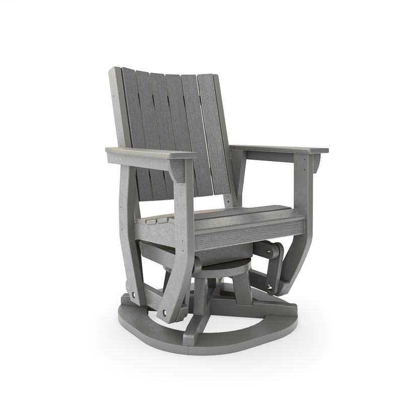 SoPoly Callaway Swivel Glider dimensions diagram (image 2 of 5)