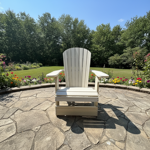 Wooden Royal Upright Reclining Adirondack Chair - view 2