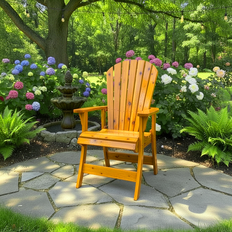Wooden Veranda Adirondack Chair (Non-Folding) (Standard) - view 6