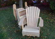 The Royal Adirondack Chair Kit in Clear Cedar