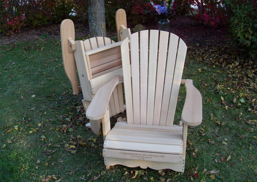 The Royal Adirondack Chair Kit in Clear Cedar