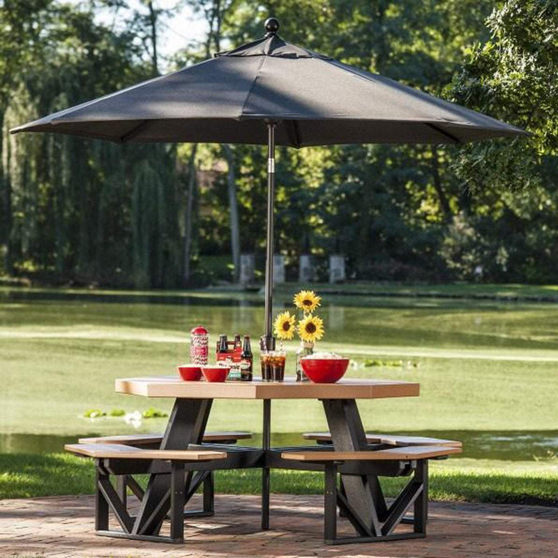 LuxCraft 9ft Market Umbrella