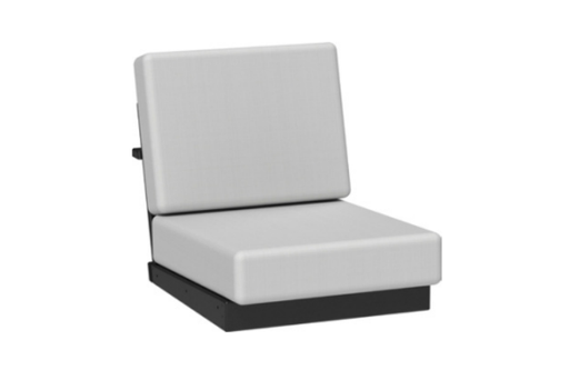 LuxCraft Lanai Deep Seating Cushion Set (Seat and Back) - fabric shown on Seat/Back Section, frame not included