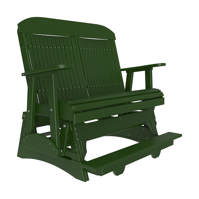 LuxCraft 4' Classic Balcony Poly Glider Chair