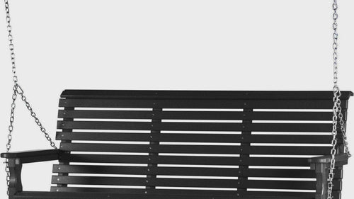 LuxCraft Rollback 5ft Porch Swing - product video