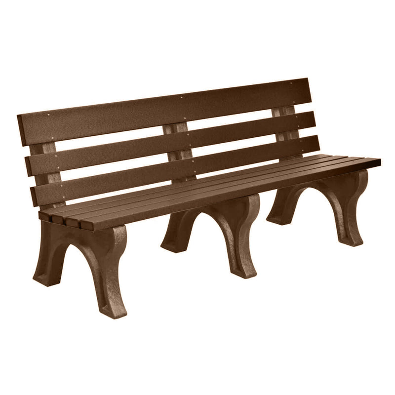 Wildridge Wildridge Chestnut Brown Heritage Outdoor Park Bench Chestnut Brown Outdoor Bench LCC-125-WBLCB